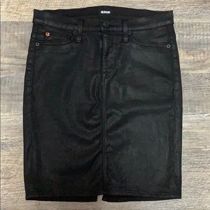 Hudson black skirt
